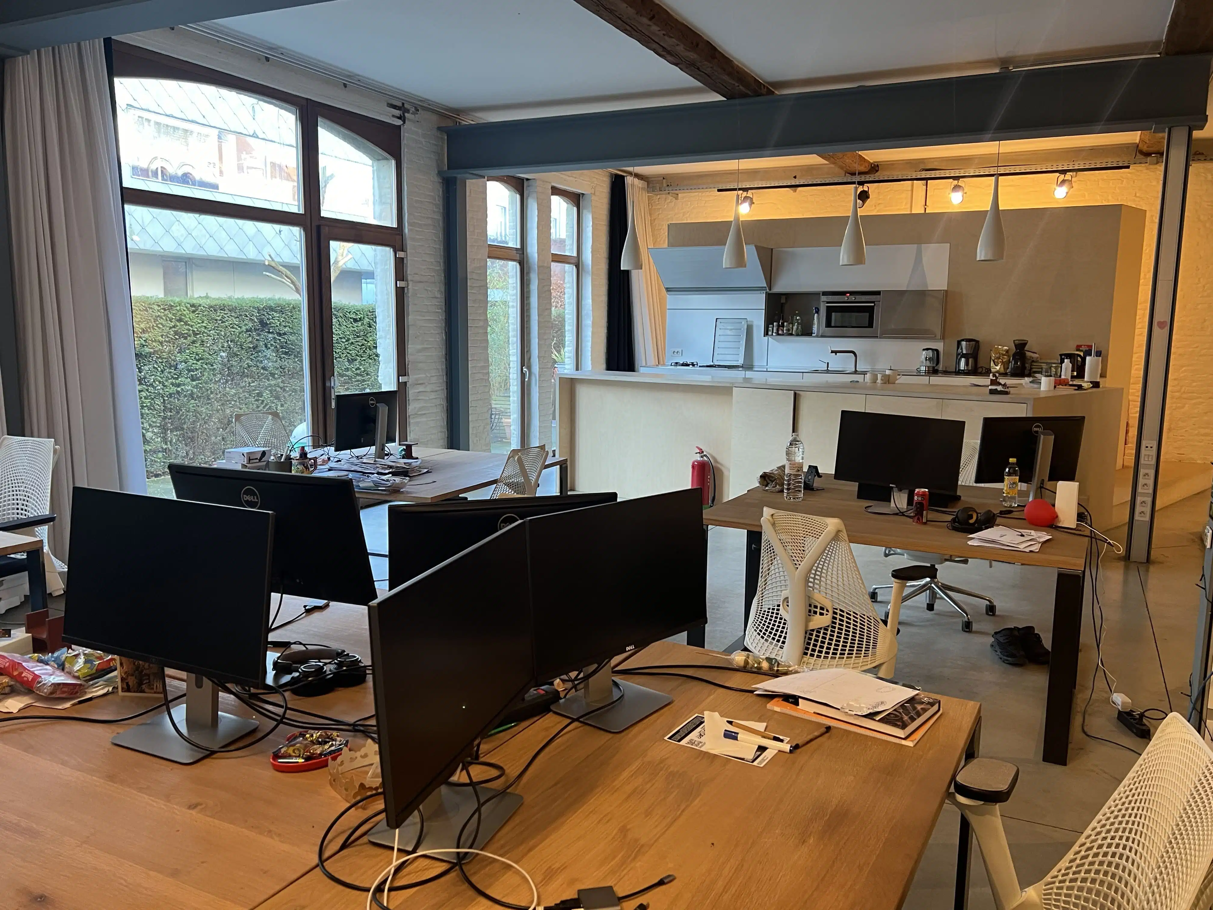 Klassevol kantoor in centrum Gent (Dok Noord) foto 4