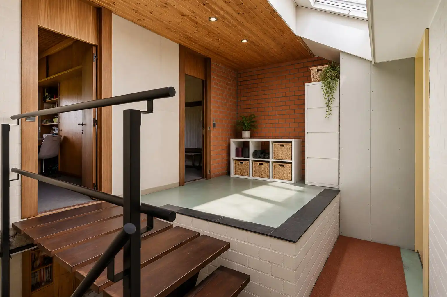 Splitlevel woning met tuin en zicht op natuurgebied! foto 19