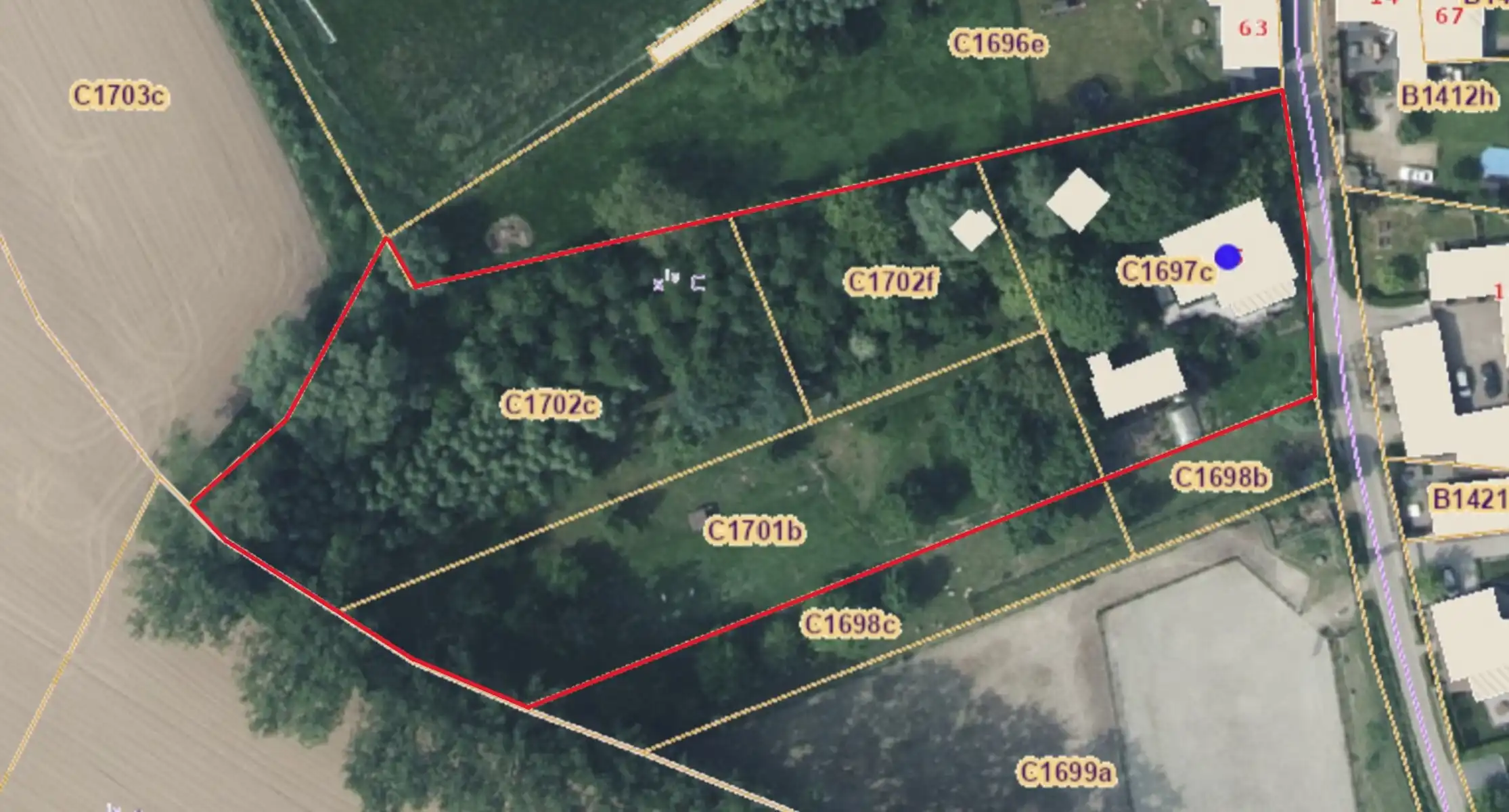 Open bebouwing op 8035 m² met idyllische ligging foto 29