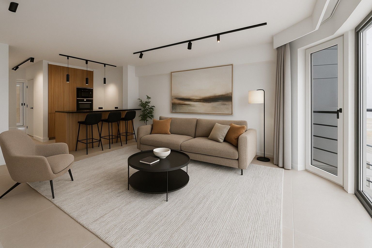 Stijlvol gerenoveerd appartement met twee slaapkamers te koop in Knokke-Heist foto {{pictureIndex}}