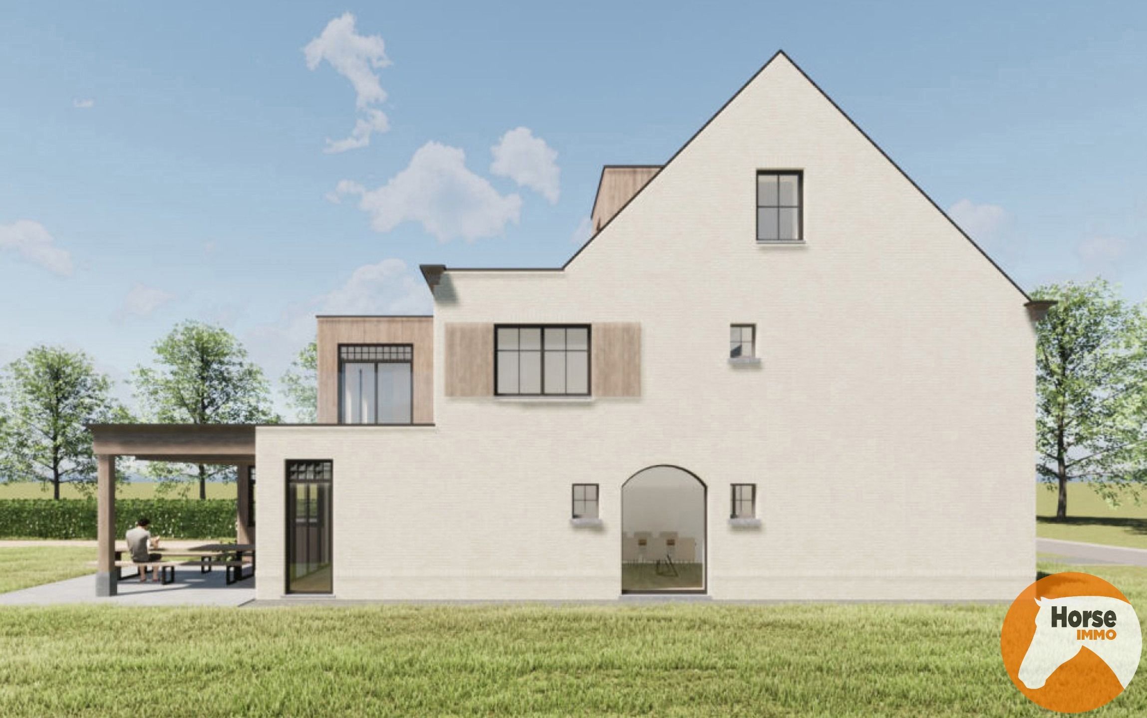 LUMMEN - Grond met vergunning voor woning/paardenstal/loods foto 6