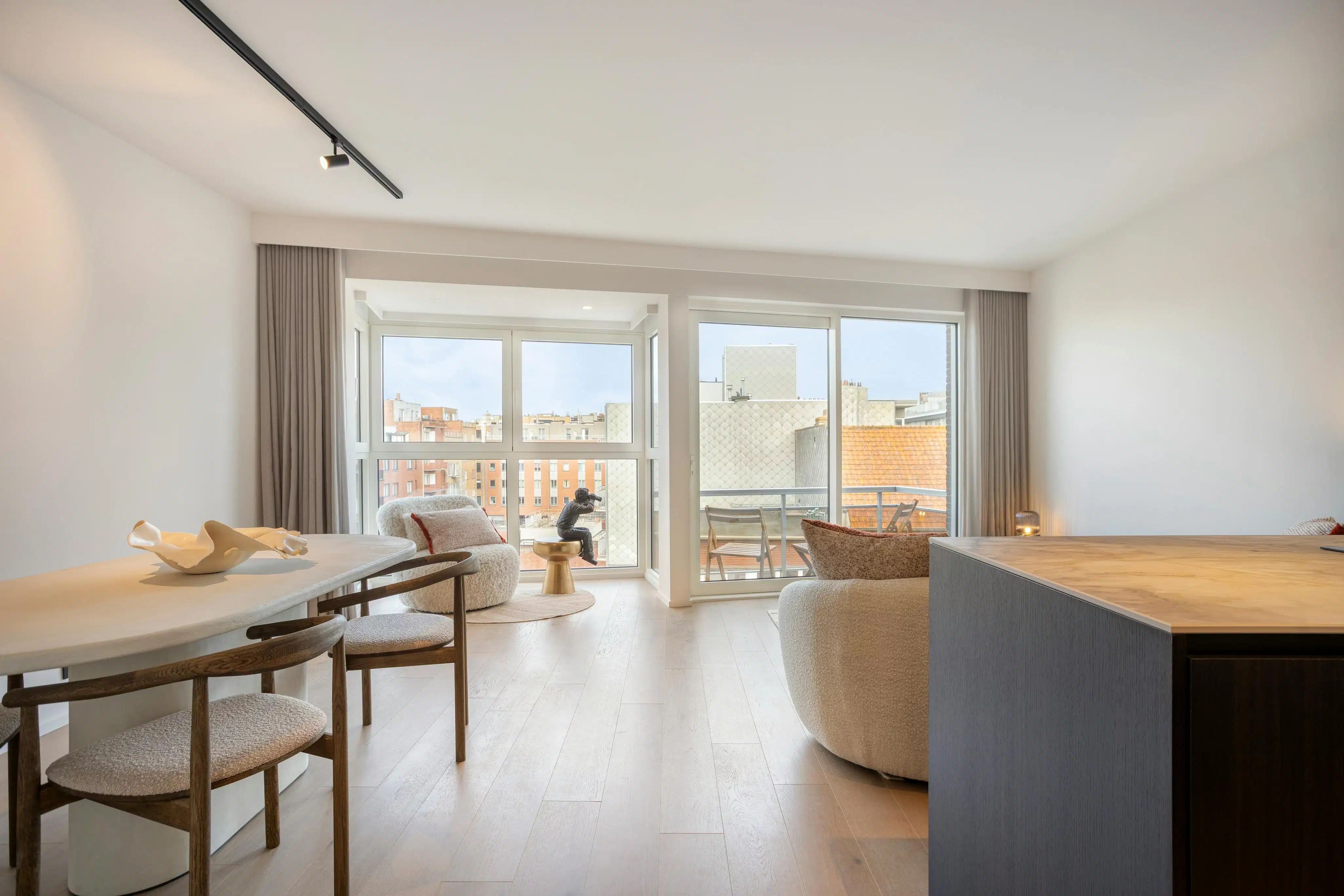 Appartement (74m²) met 2 slaapkamers te Koksijde-Bad foto 2