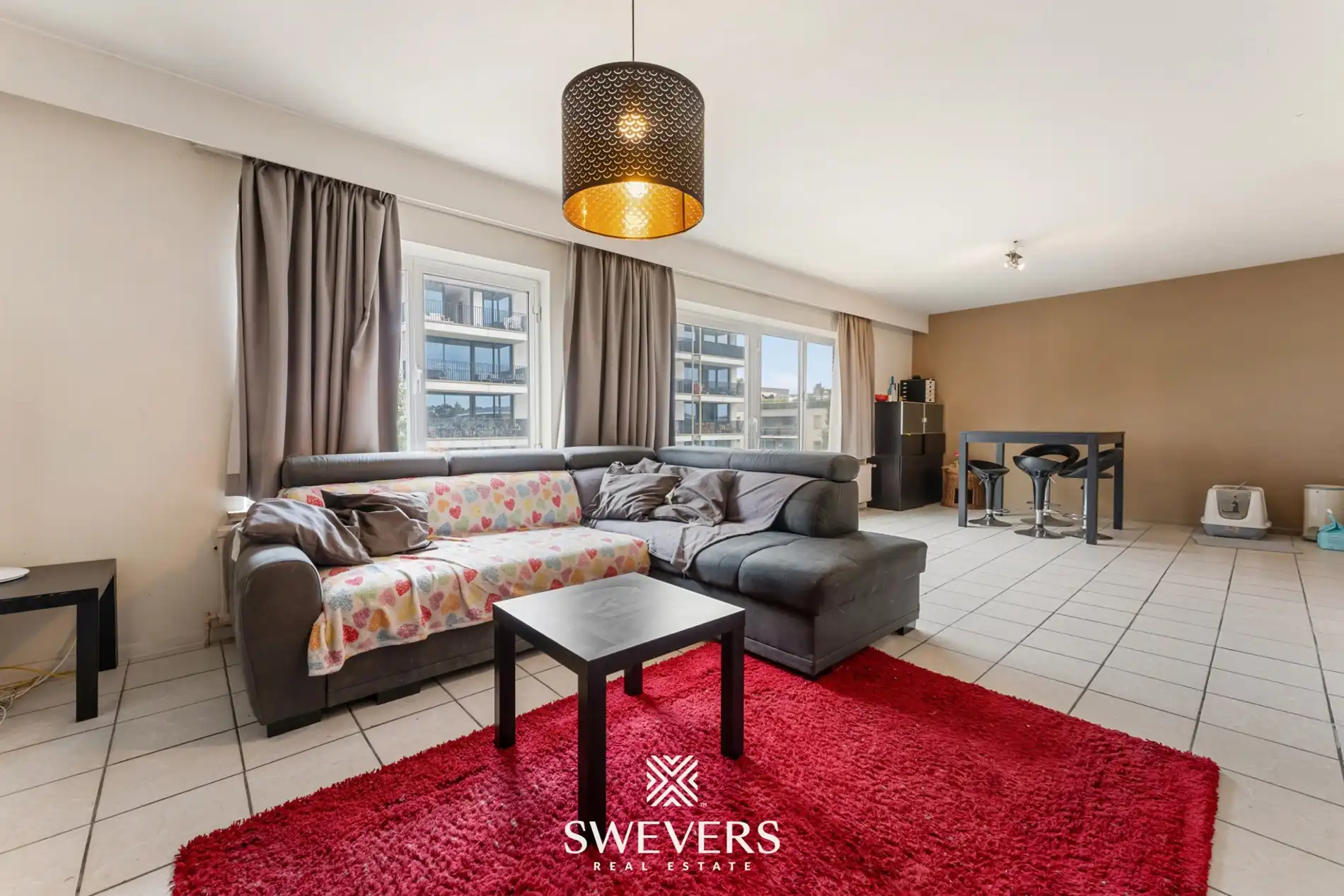 Appartement met 2 slaapkamers, terras en garagebox nabij centrum Beringen foto 3