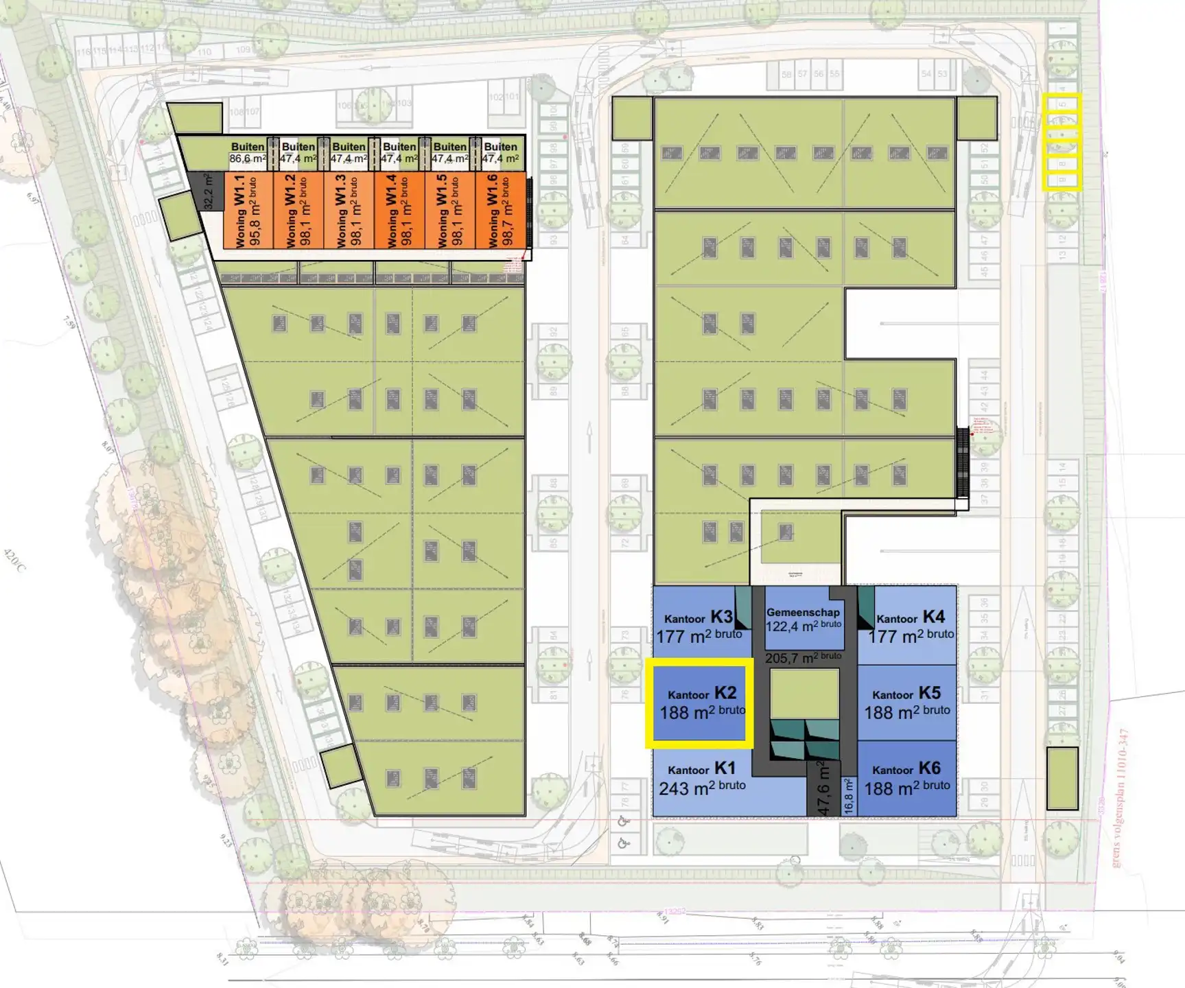 Nieuwbouw kantoorruimte in 'La Brique' foto 14