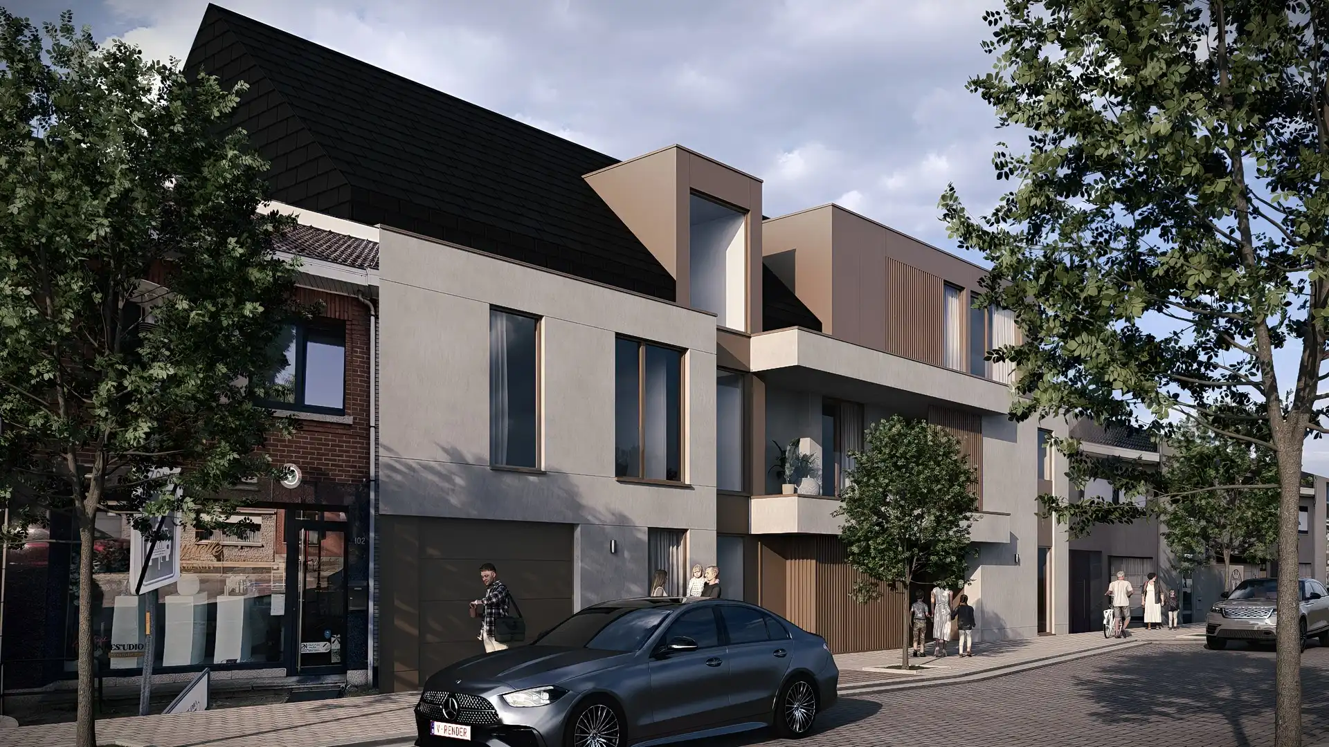 BEN-appartement op eerste verdiep met Z-gericht terras, 6% btw mogelijk. foto 3