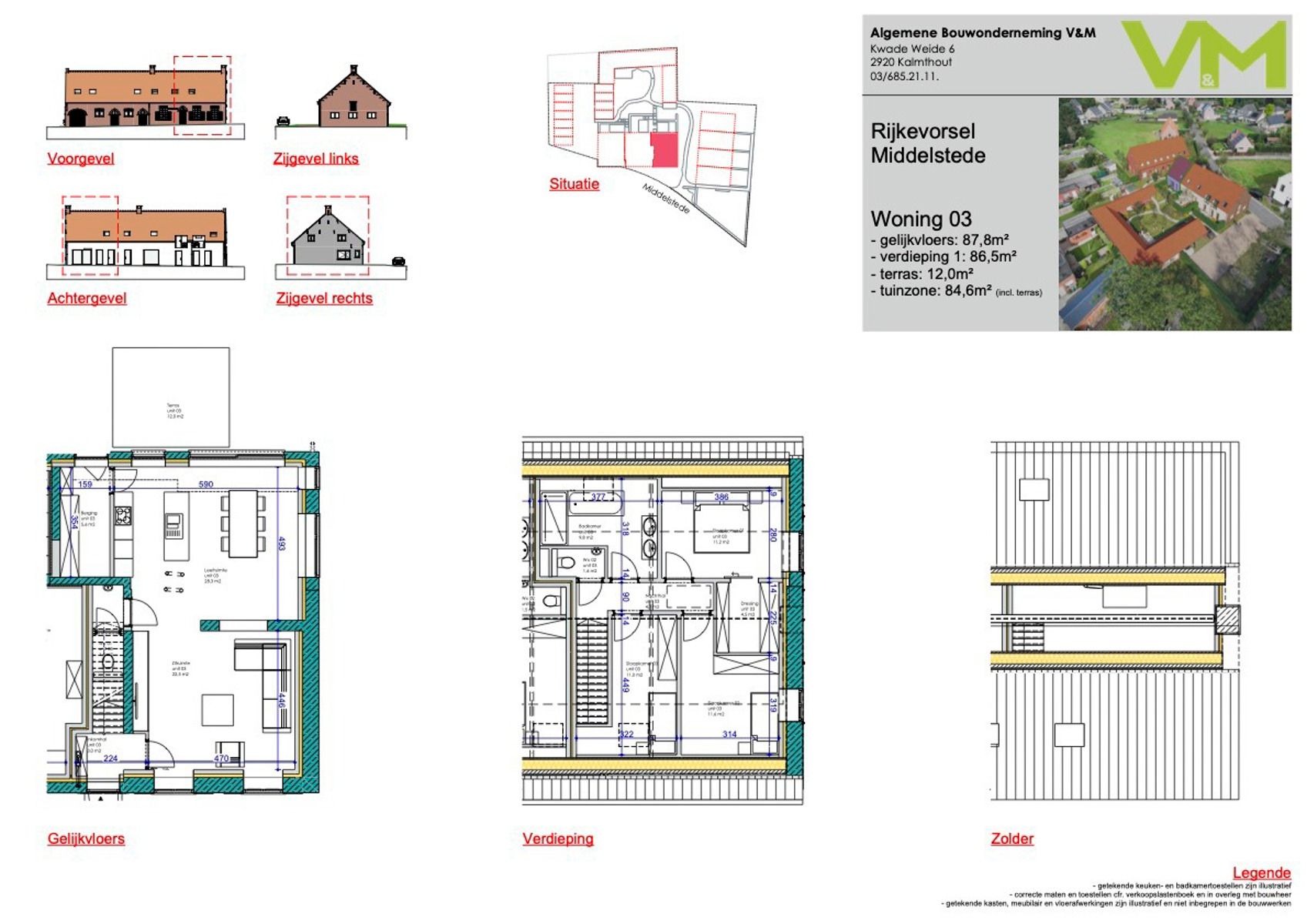 NIEUWBOUW PROJECT TE MIDDELSTEDE RIJKEVORSEL!!! foto 8