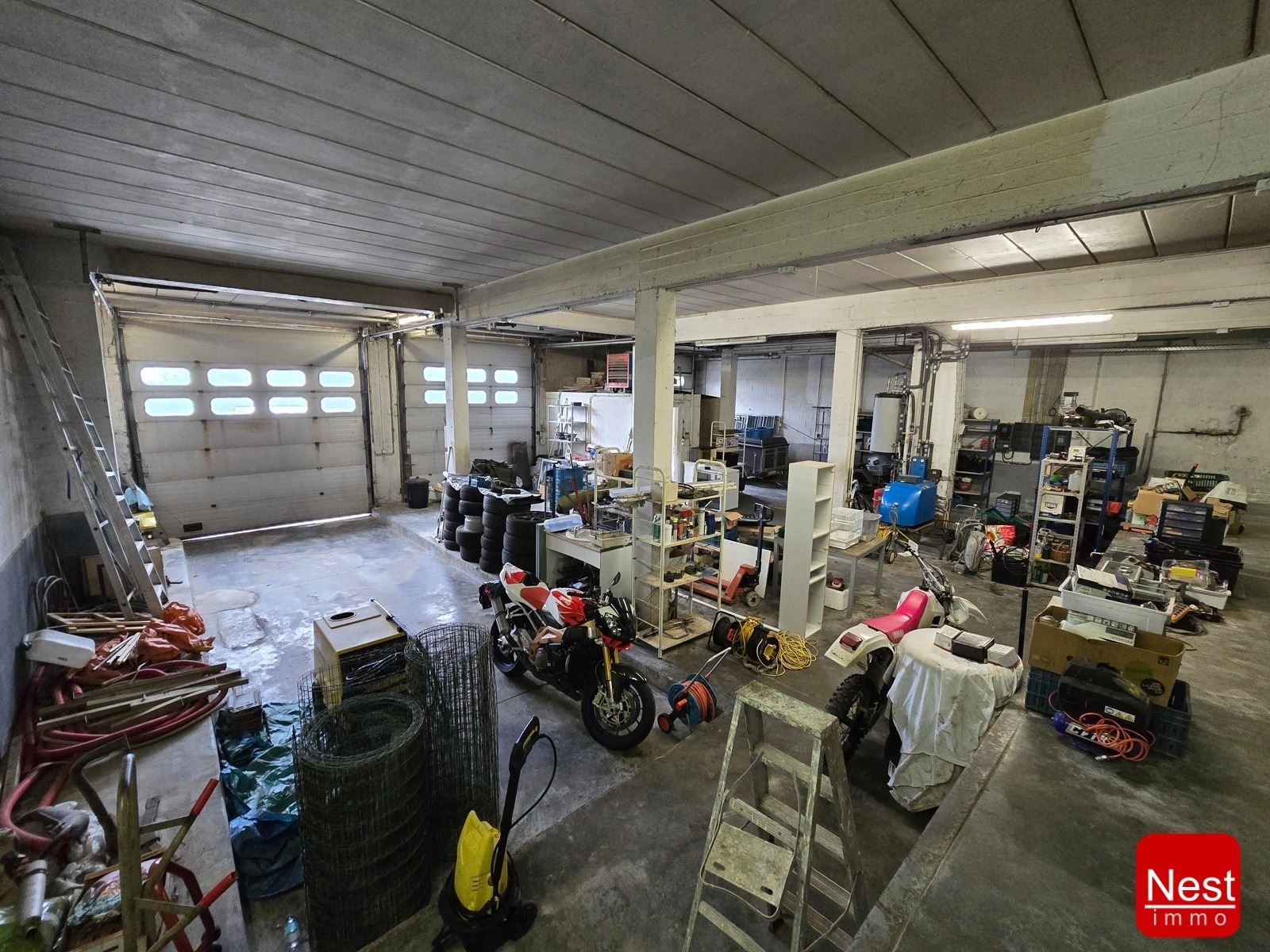 Polyvalente villa met  zeer grote loods foto 25