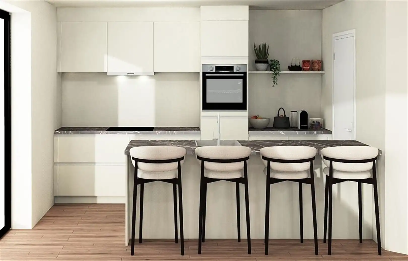 Gelijkvloers app. foto 3