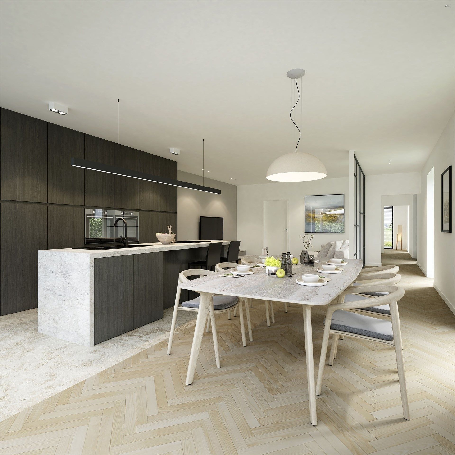 Halfopen bebouwing met 4 ruime slaapkamers. *prijs excl. kosten. foto 3