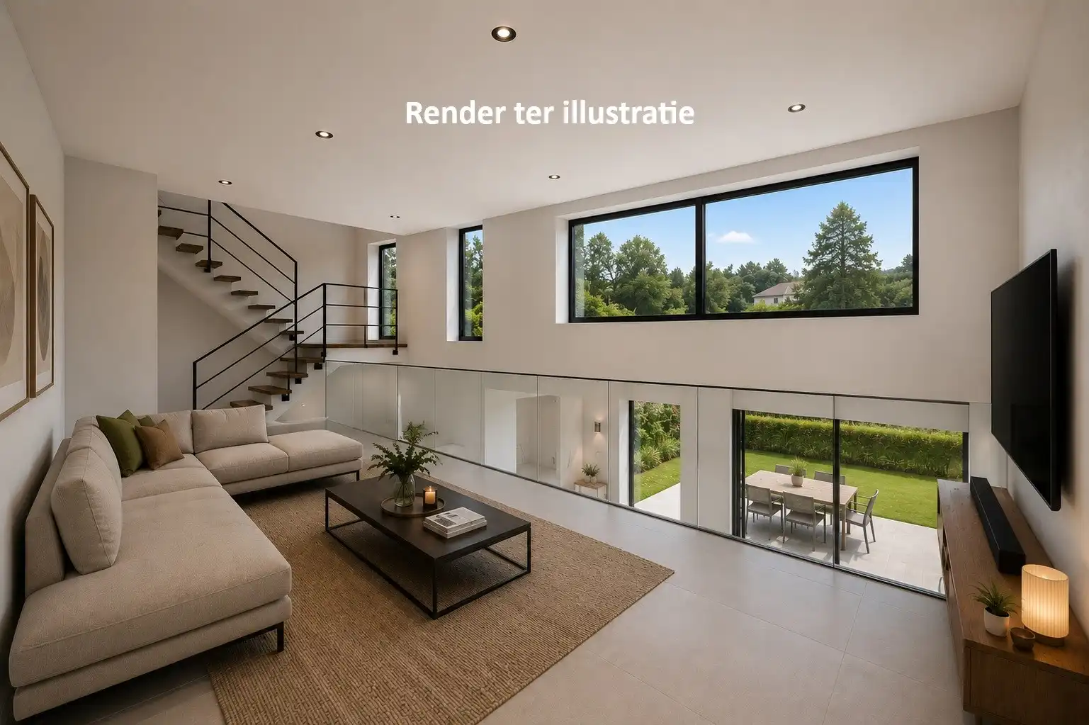 Architecturale nieuwbouwwoning met vide, 4 slaapkamers, mogelijk 6% foto 10