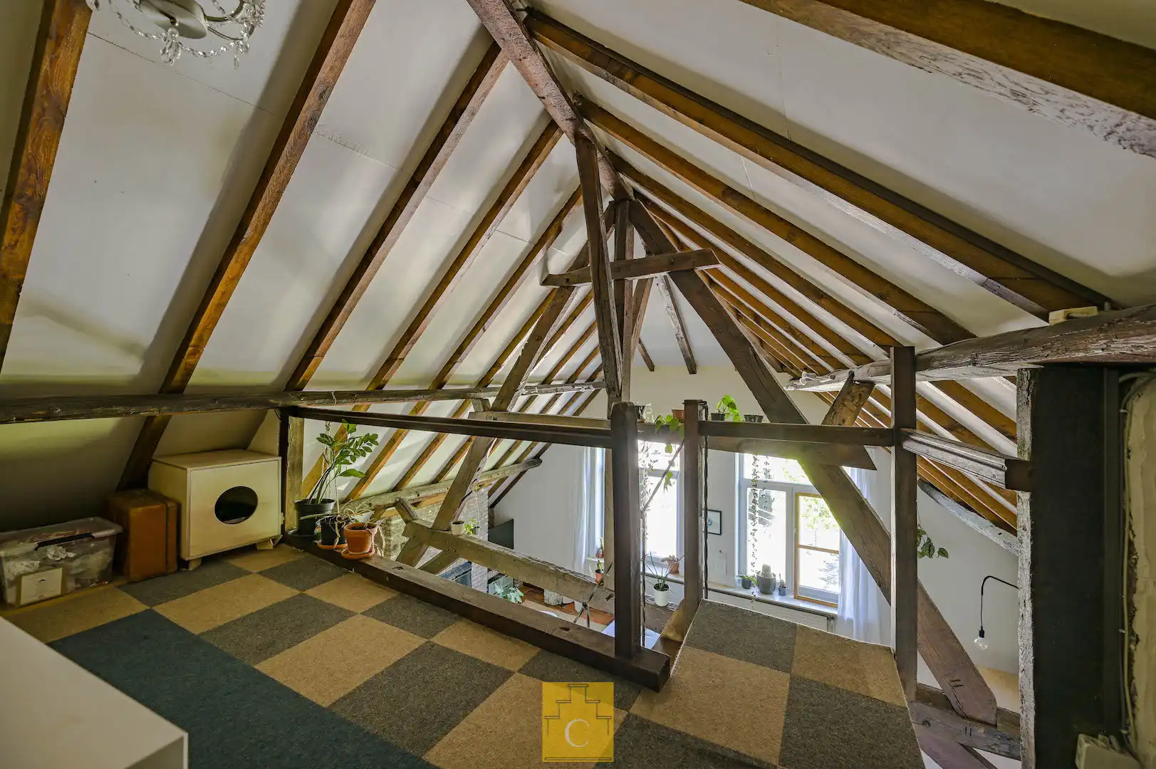 dakappartement 125 m2 in herenhuis aan de Potterierei foto 17