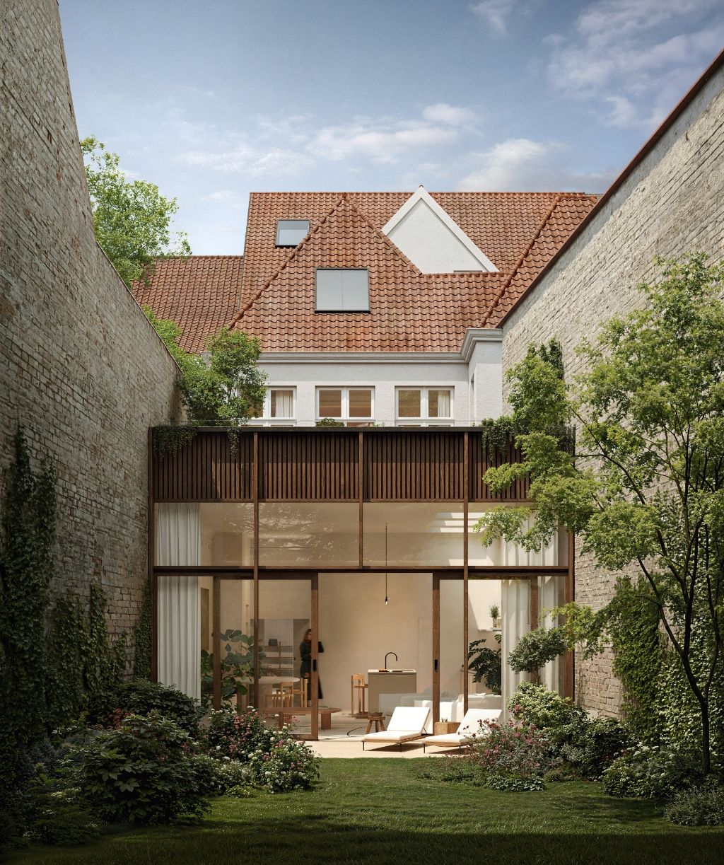 Exclusief en karaktervol herenhuis appartement met 2 slaapkamers en uitzonderlijk terras op een toplocatie! foto 4