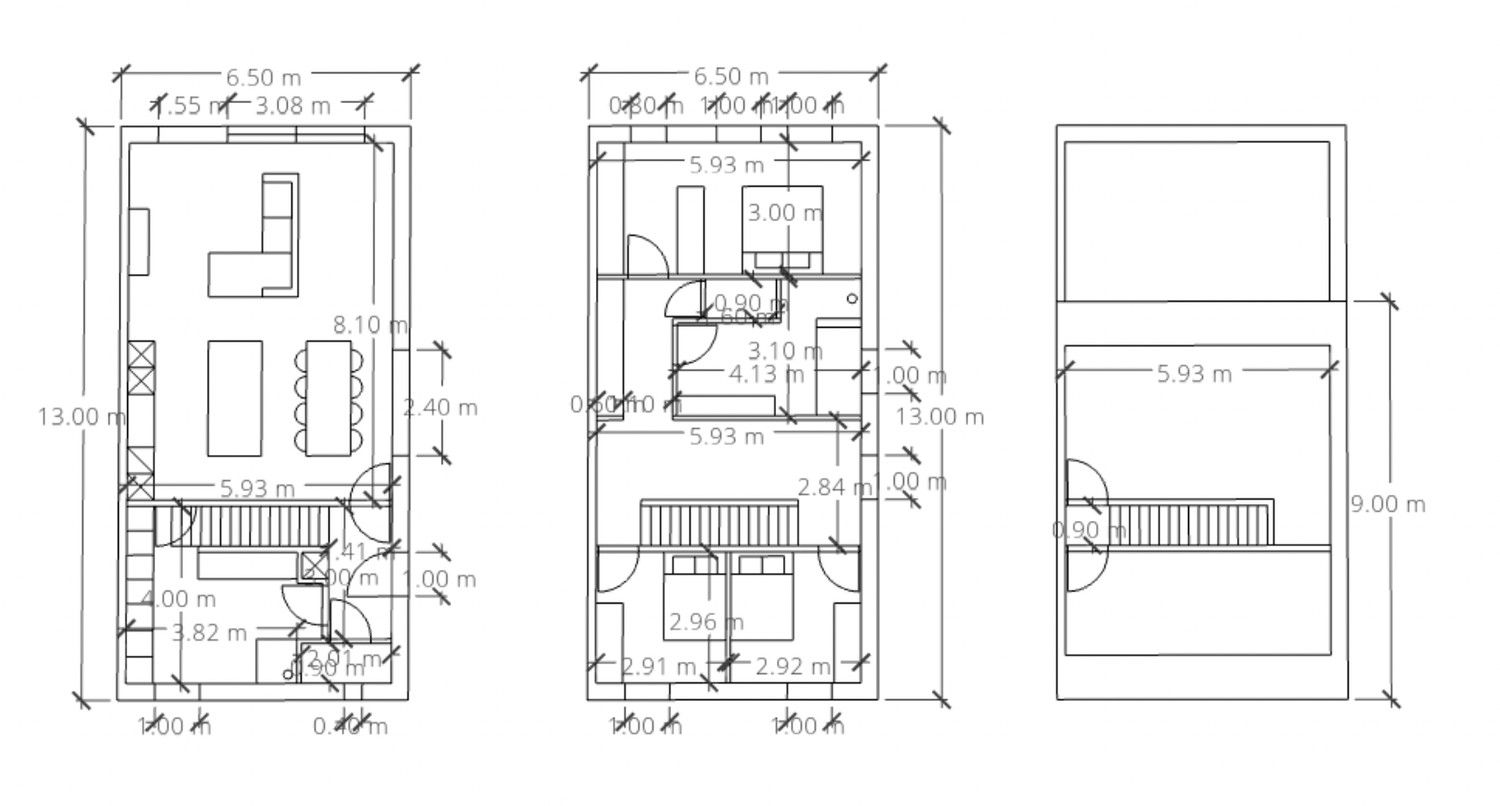 Halfopen nieuwbouwwoning: Ruwbouw winddicht. foto 6