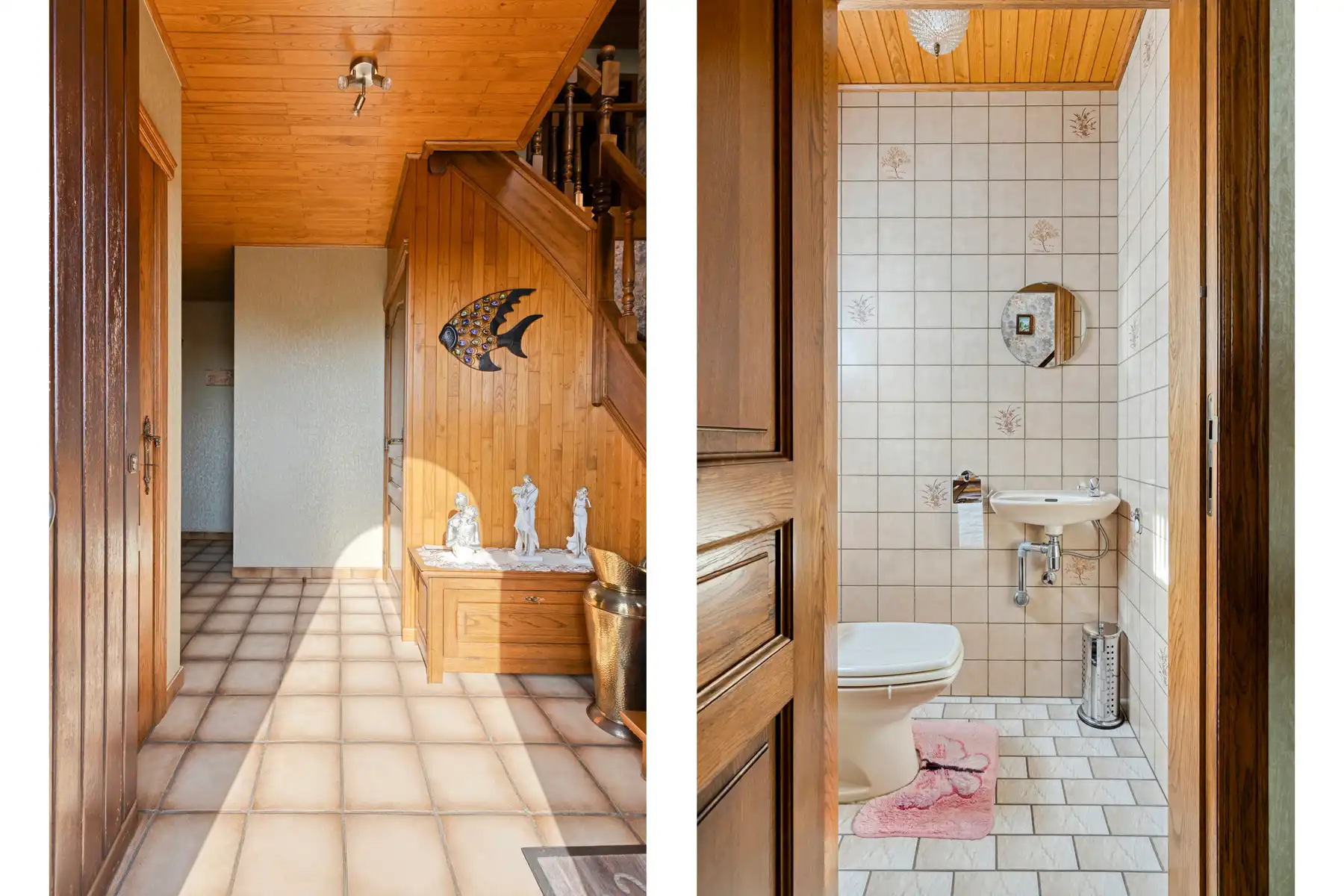 Te moderniseren ruime en solide 3-gevelwoning met grote tuin foto 12