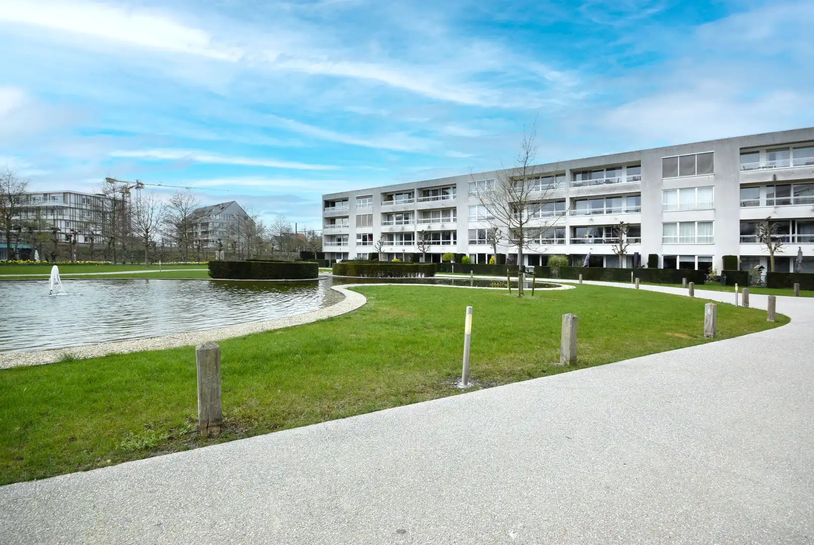 Ruim appartement met 2 slaapkamers en terras in residentie Helminge foto 10