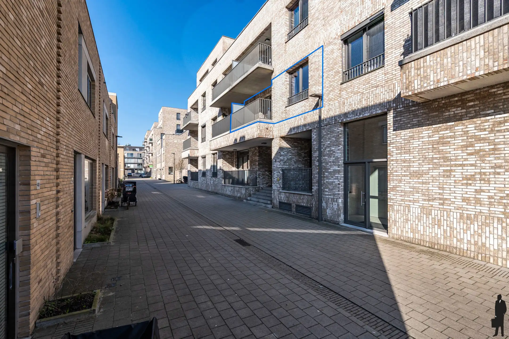 Lichtrijk appartement met 2 slaapkamers in Residentie 'Rose' foto 17