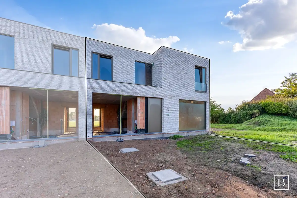 Uiterst kwalitatieve nieuwbouwwoning te Vlissegem foto 3