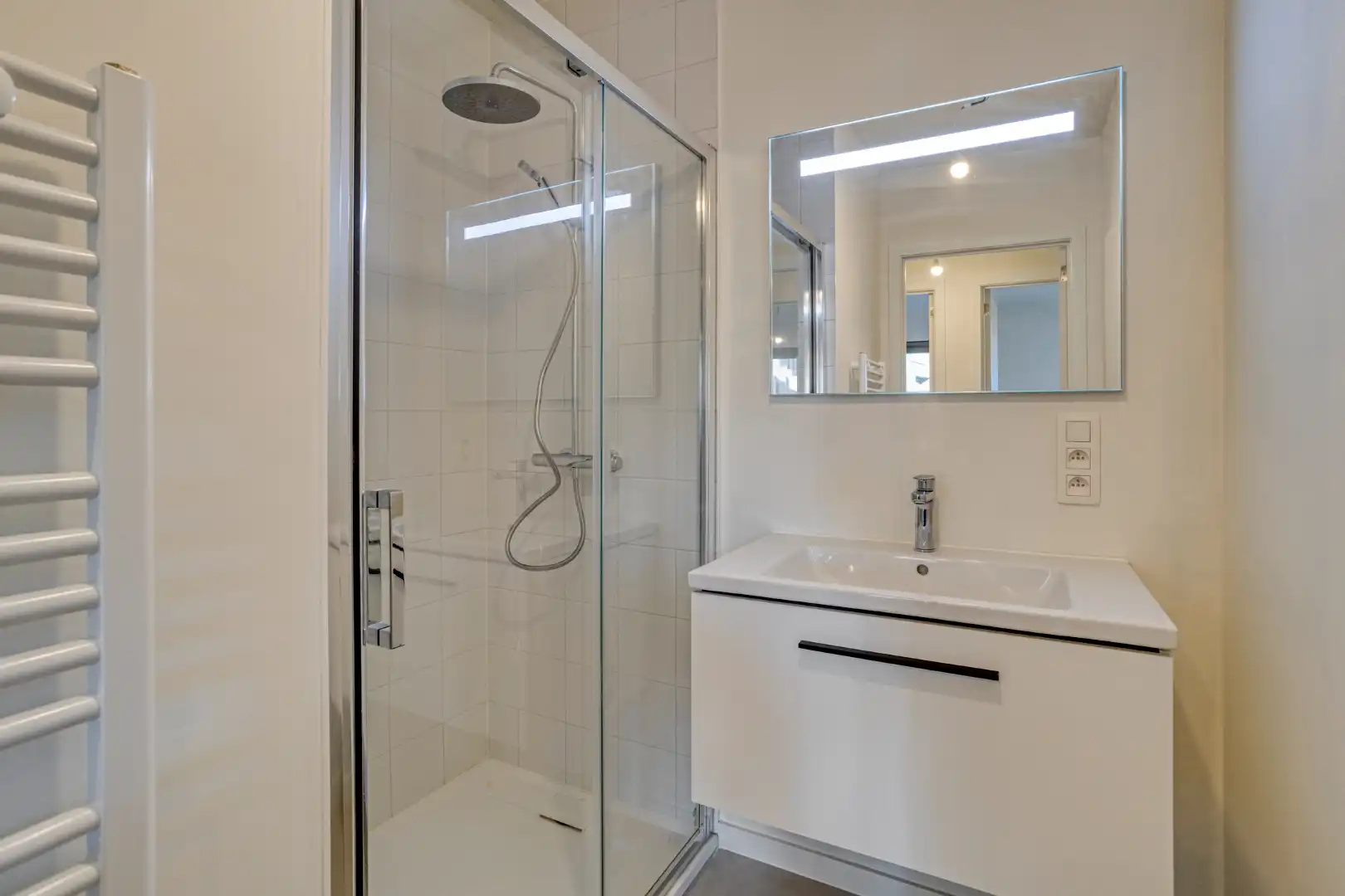 Nieuwbouw appartement met 3 slaapkamers, 2 badkamers, terras, 2 autostaanplaatsen en kelderberging in Leuven! - EPC A - bewoonbare opp. 108 m² foto 15