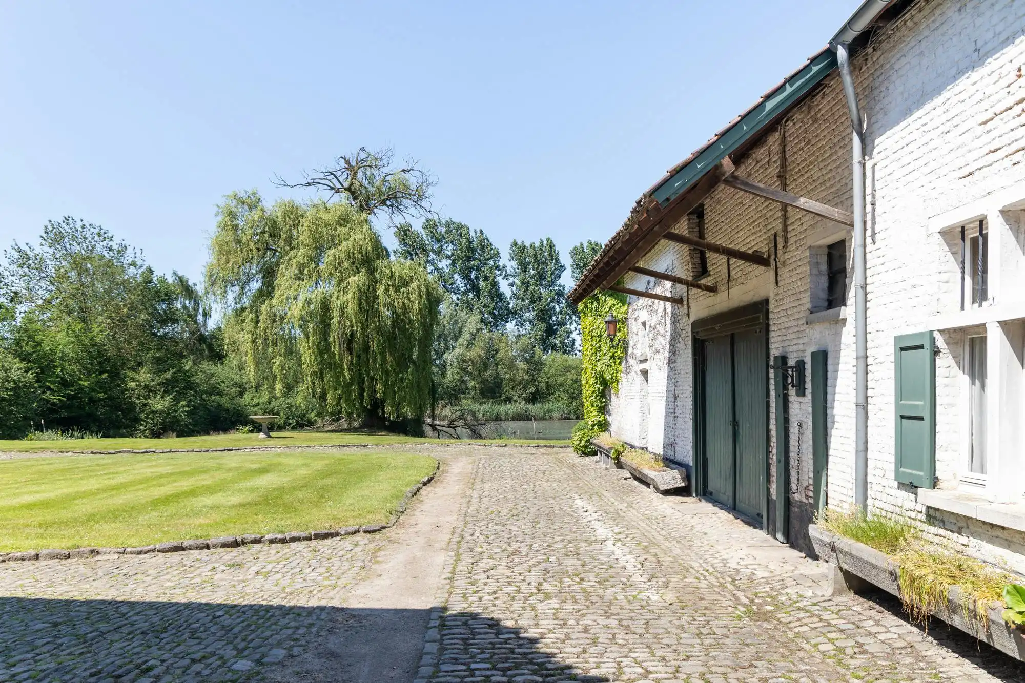 Historische kasteelhoeve en waterburcht te koop in Grimbergen  foto 14