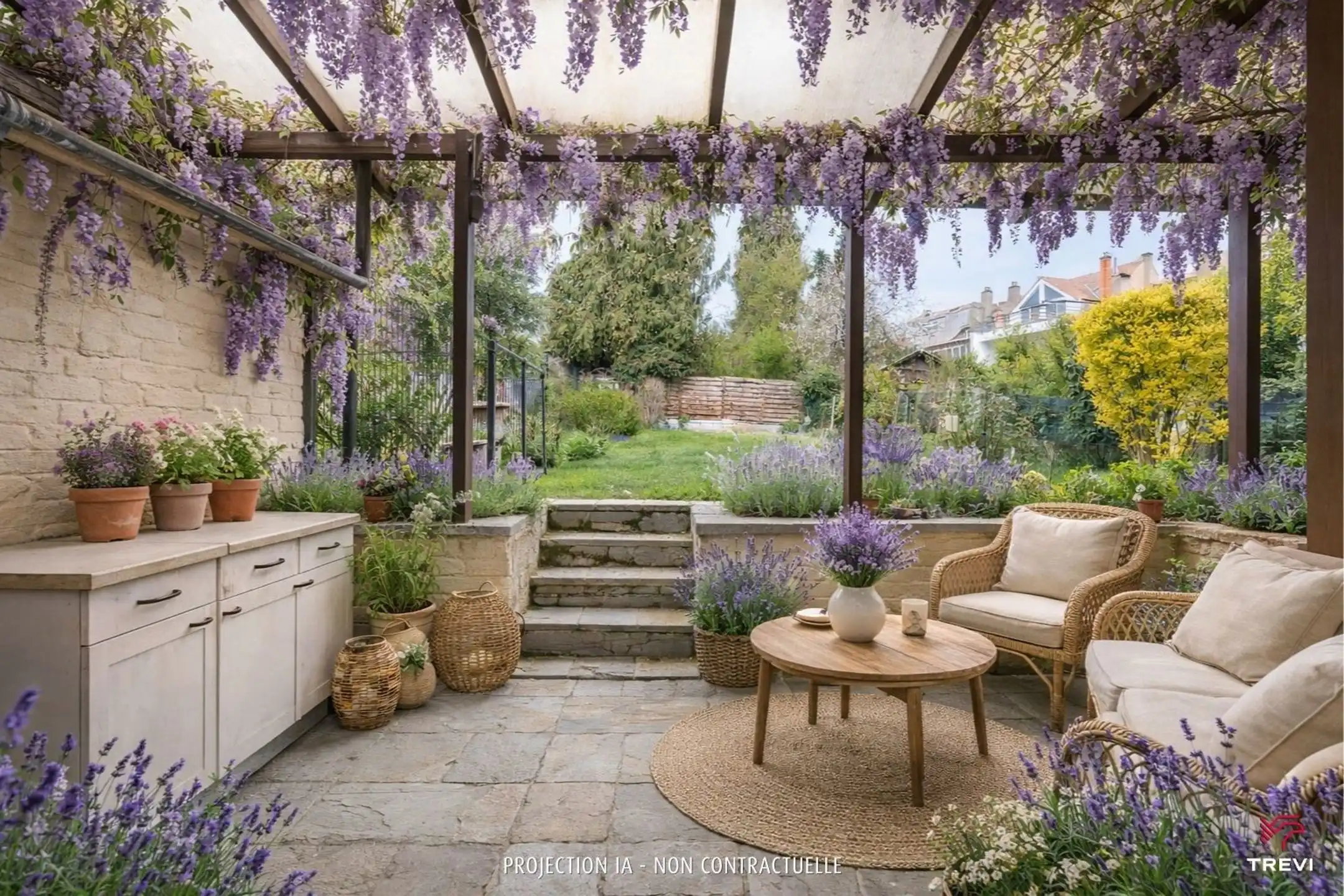 Een appartement om opnieuw uit te vinden met privétuin foto 7