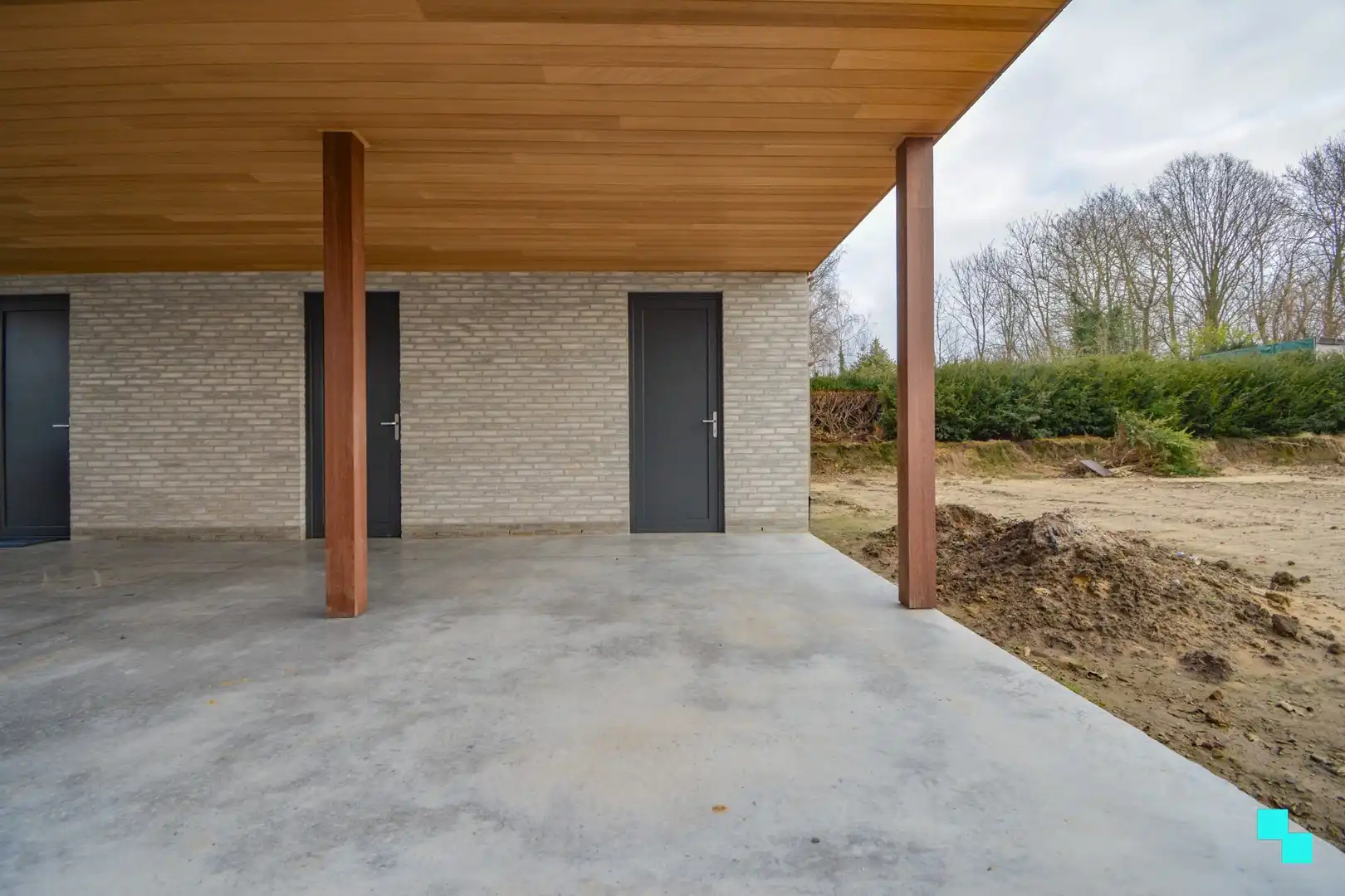 Volledig afgewerkte nieuwbouwwoning met carport te Sleihage foto 30
