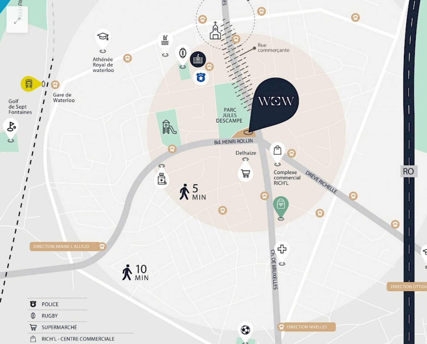 TOP locatie te huur te Waterloo. foto 9