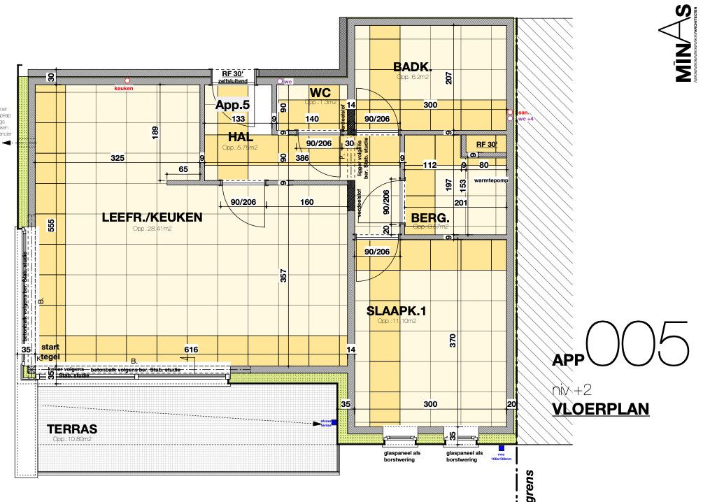 Instapklaar nieuwbouw appartement (2024) met overdekt terras foto 21