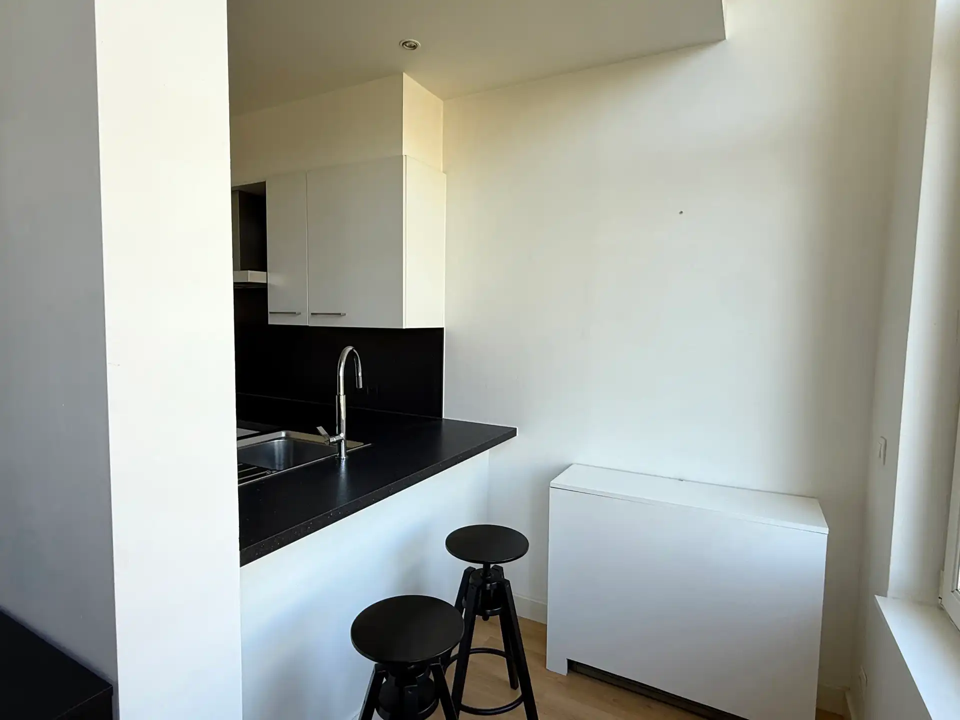 Gemeubeld lichtrijk 1-slaapkamer appartement met moderne afwerking foto 3