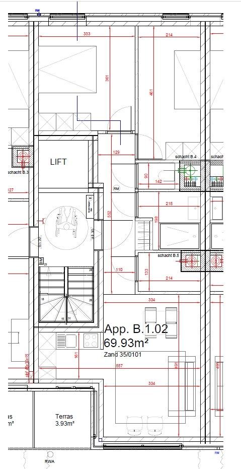 Energiezuinig nieuwbouwappartement met twee slaapkamers in Lokeren foto 15