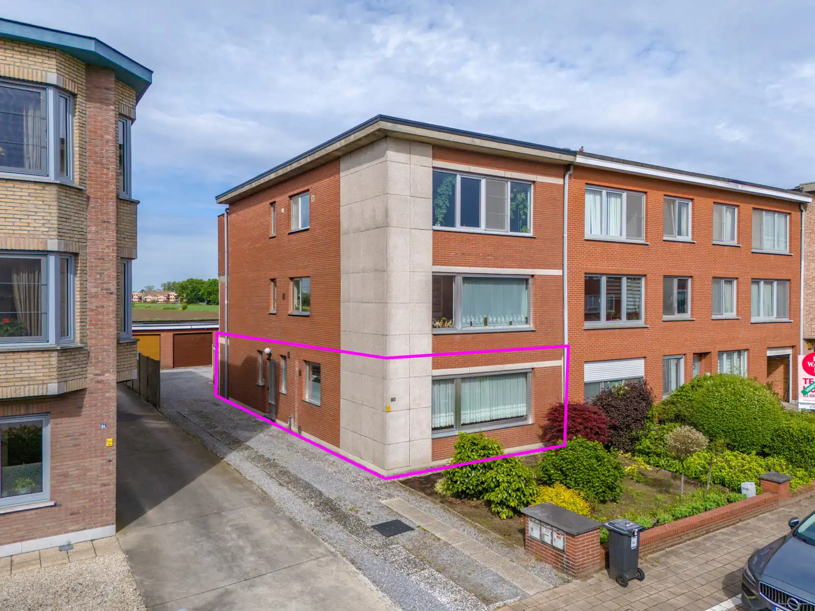 Te renoveren gelijkvloers appartement met 2 slaapkamers en garagebox! foto 14