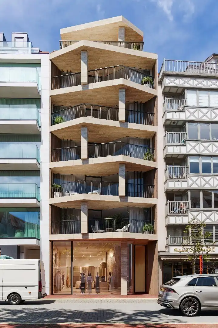 Zuidgericht, nieuw appartement in een prestigieus project gelegen in het Zoute vlakbij het Albertplein foto 11