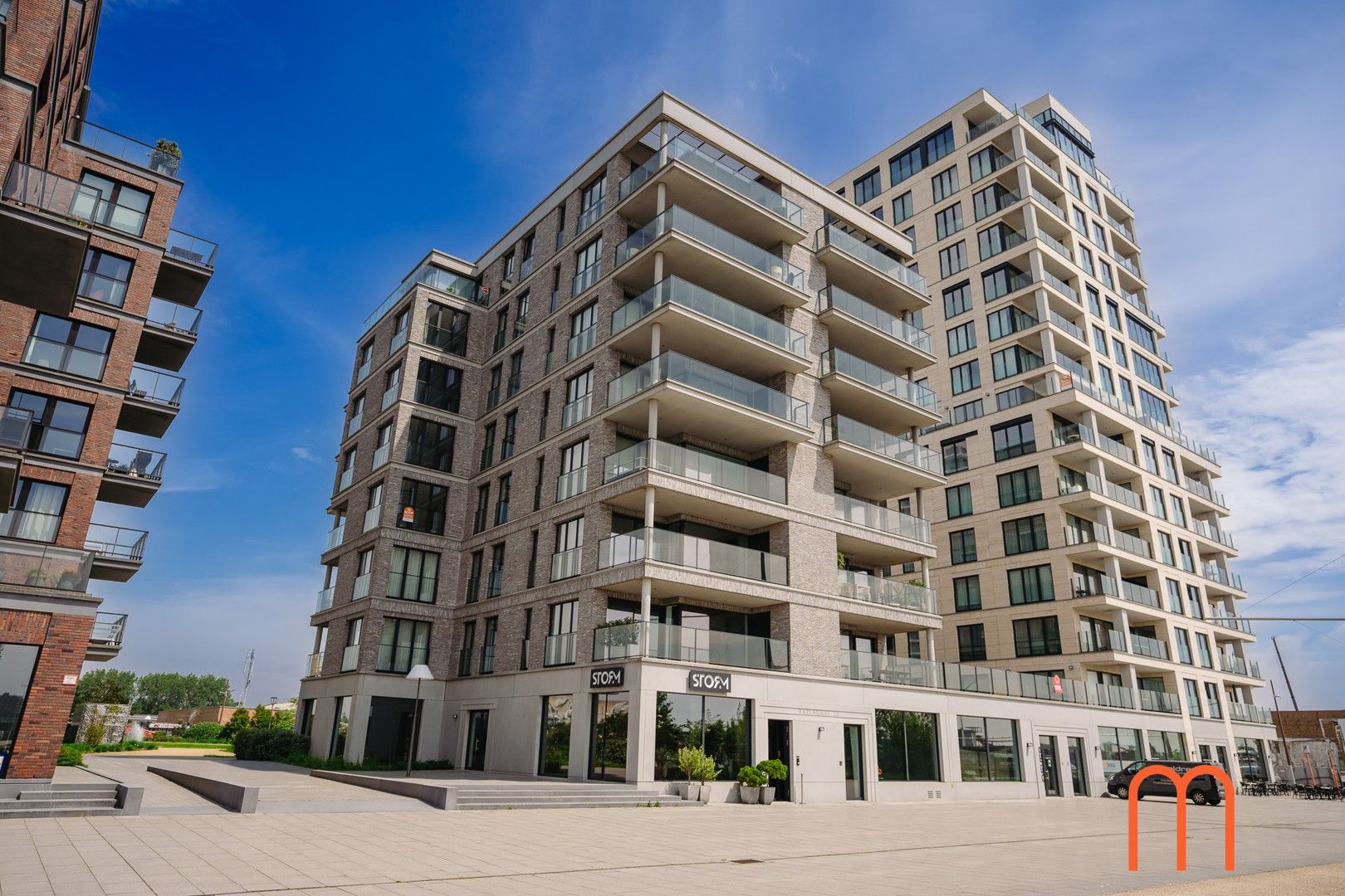 Prachtig appartement met 2 slaapkamers en ruime terrassen aan Oosteroever in Oostende. foto 21