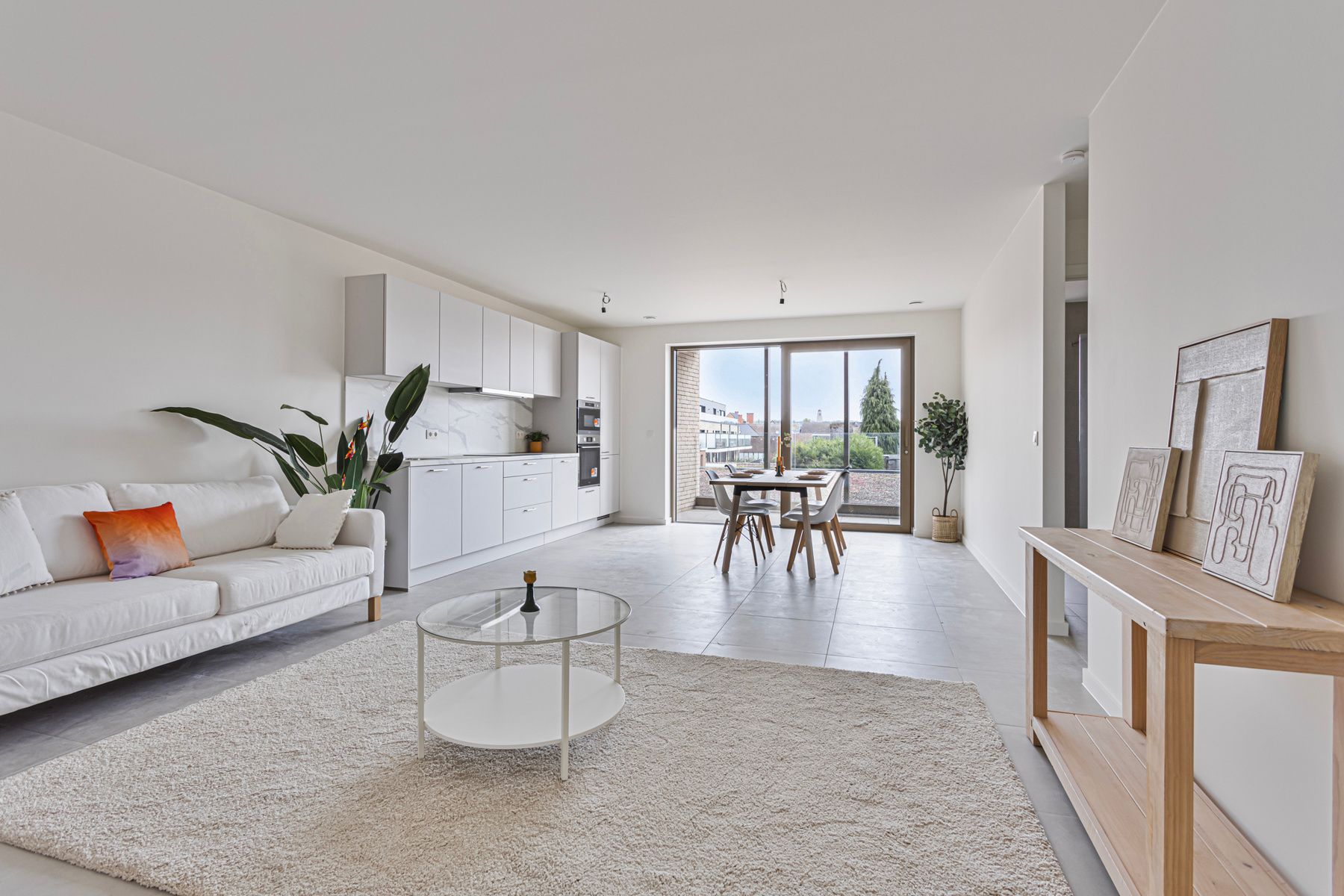 Nieuwbouw 2 slaapkamer appartement met terras te Halle foto 2