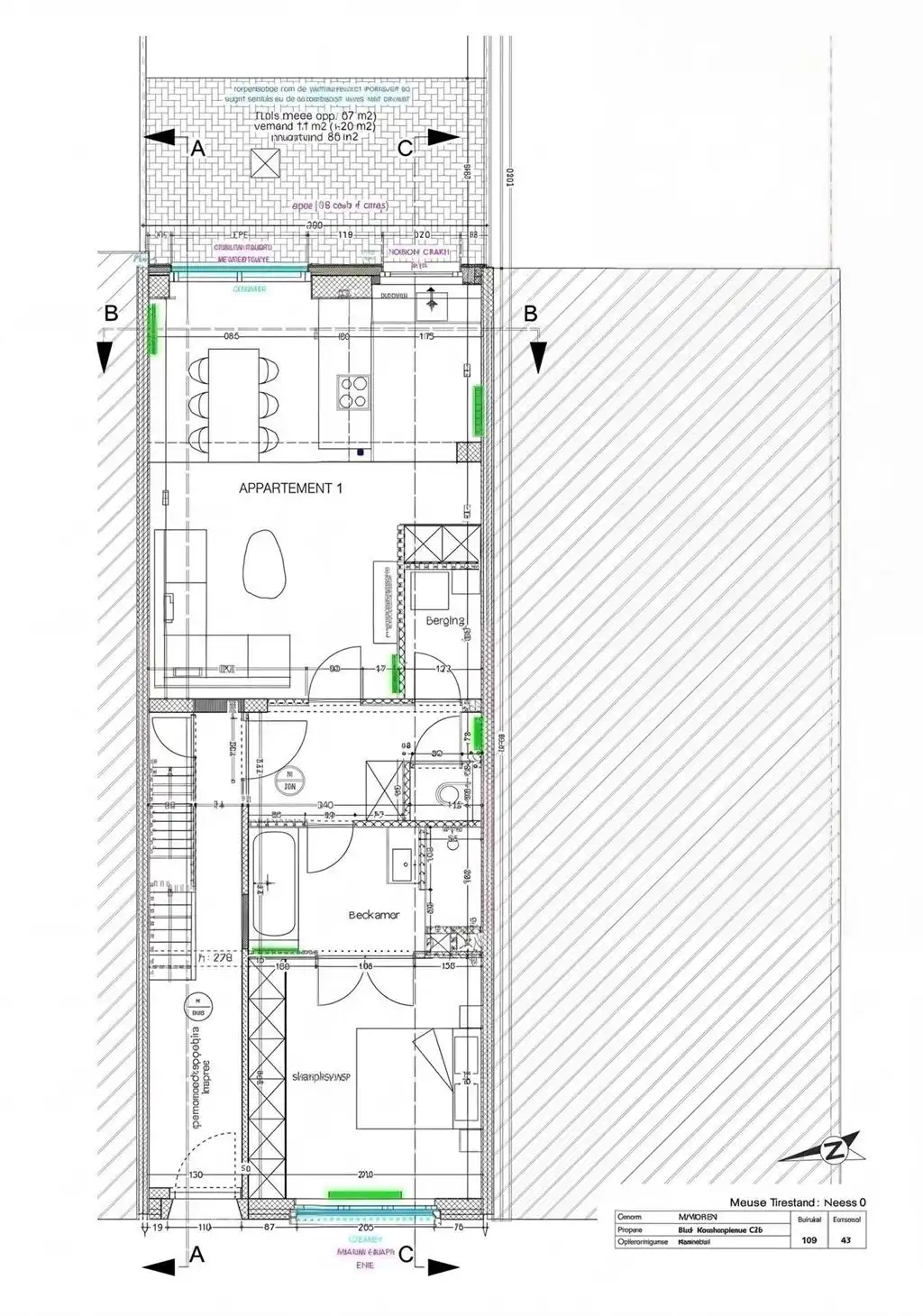 Luxueus afgewerkt appartement met tuin foto 14