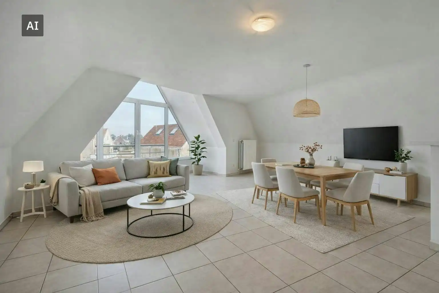 Lichtrijk en ruim duplex appartement te koop in Knokke foto {{pictureIndex}}