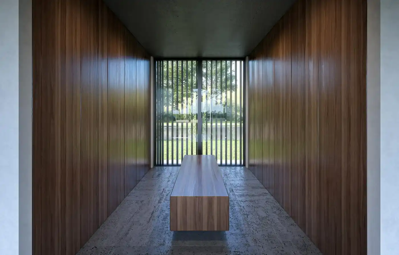 Perceel van 4940m² met uitzonderlijk vergund plan van een strakke moderne woning in een open omgeving te midden de natuur.  foto 7
