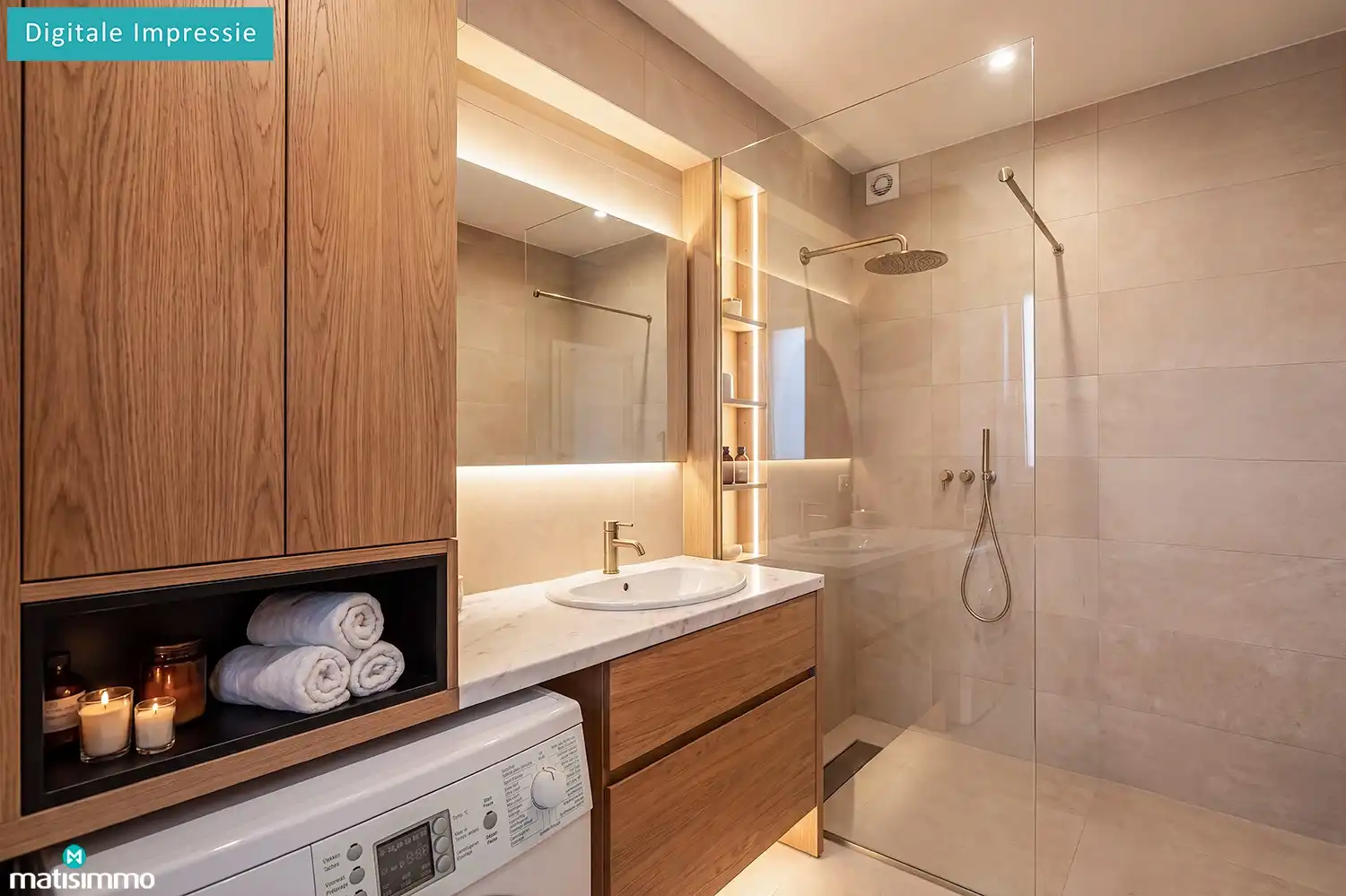 GOED ONDERHOUDEN APPARTEMENT MET BALKON, GARAGE EN KELDERBERGING TE BILZEN foto 11