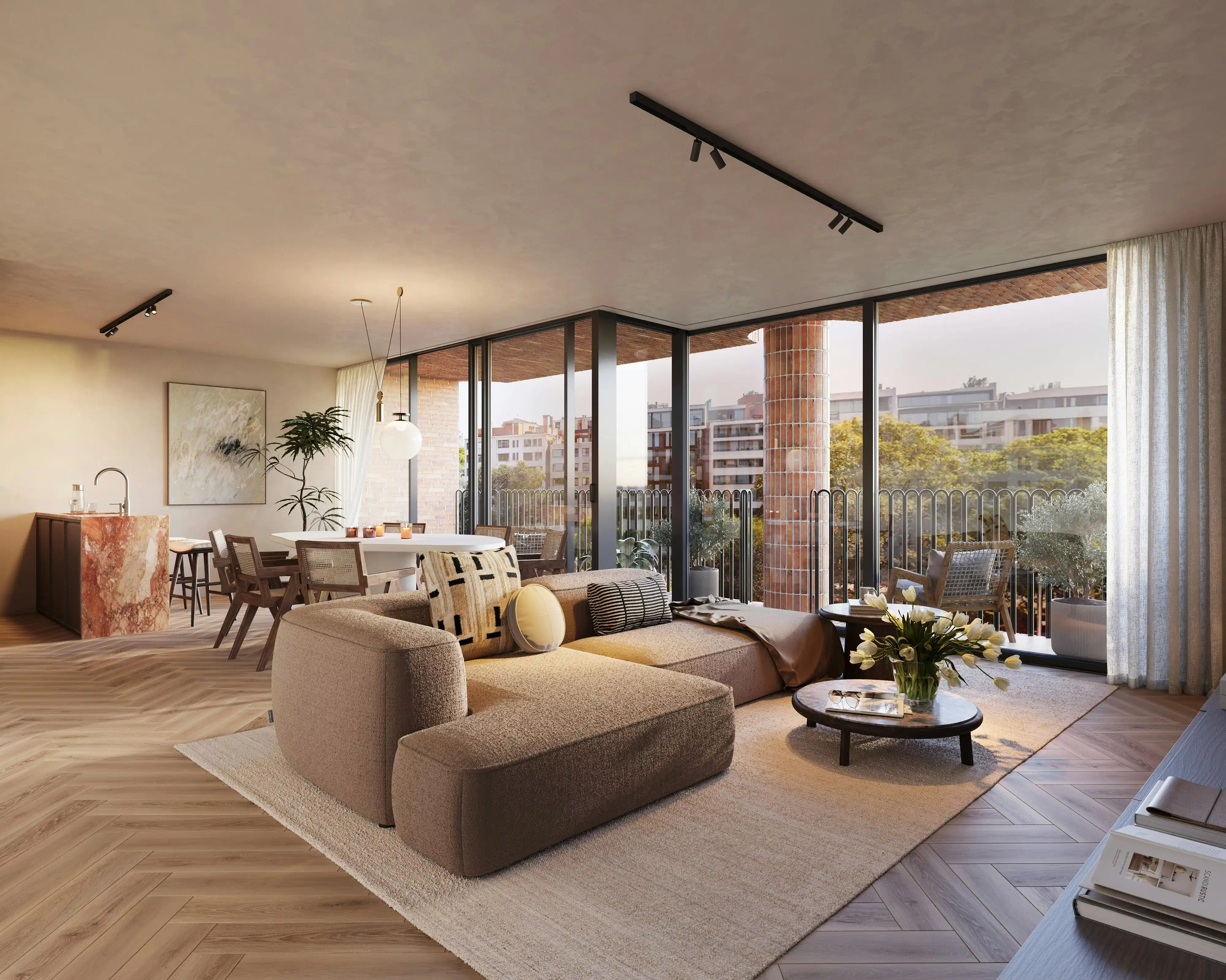 Once in a lifetime penthouse te koop langs Zuidpark te Gent foto 3