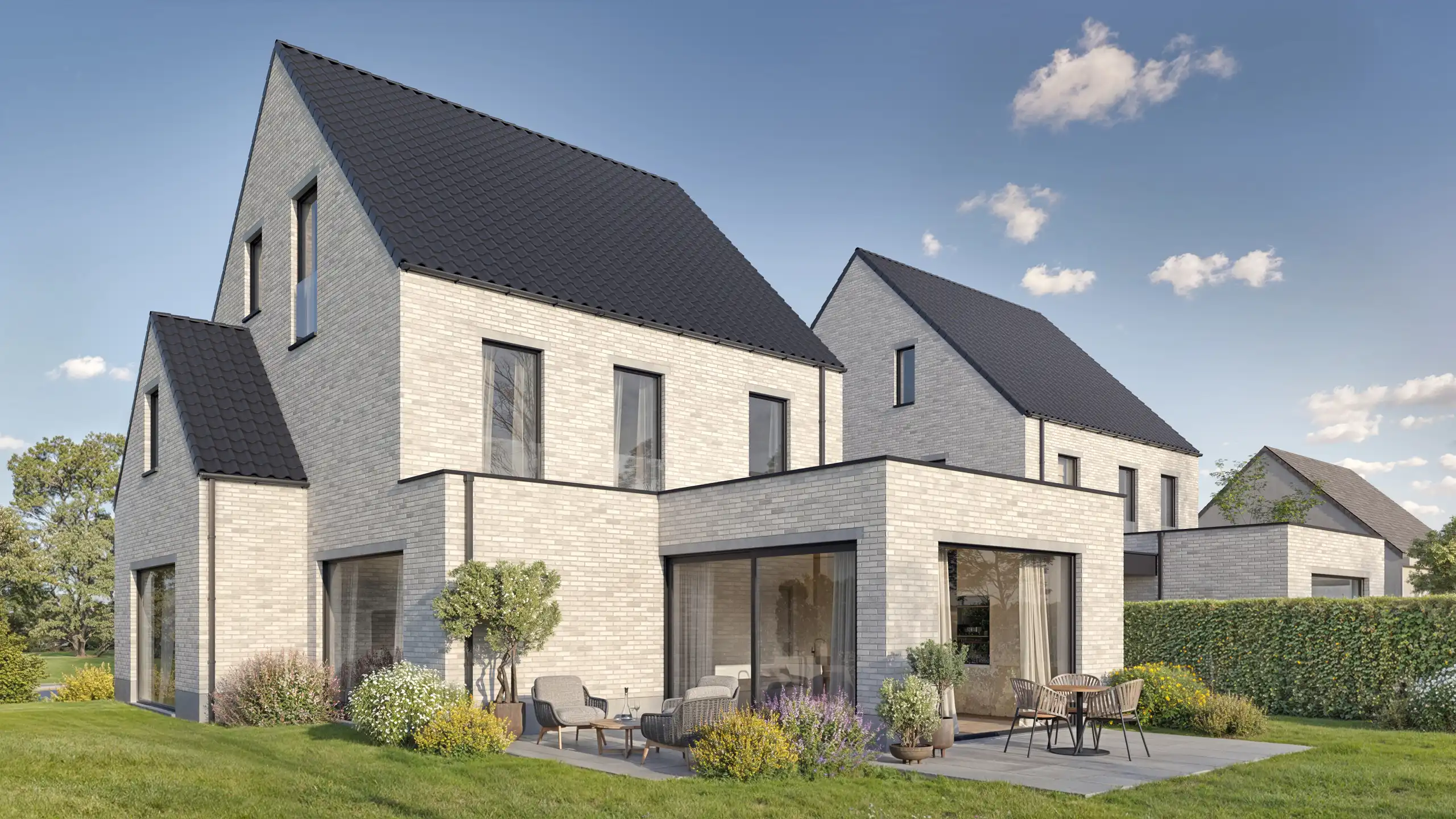 2 nieuwbouwwoningen open bebouwing met carport - 6% BTW  foto 3