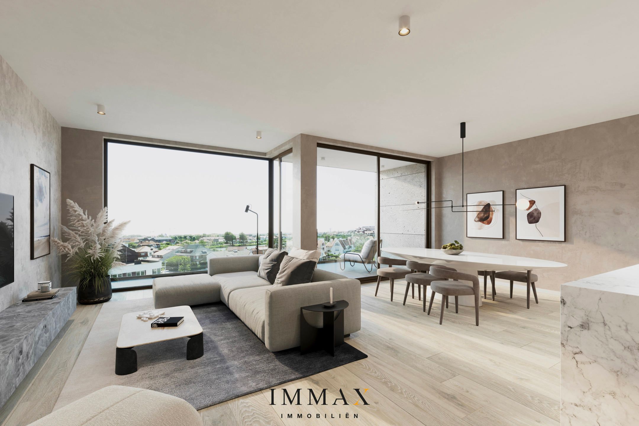 Luxueus nieuwbouwappartement met panoramisch zicht I Knokke foto 2