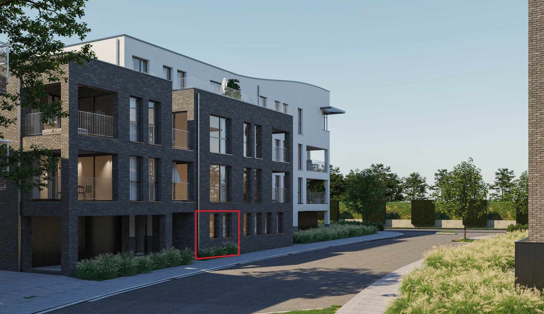 1-slaapkamerappartement met terras foto 6