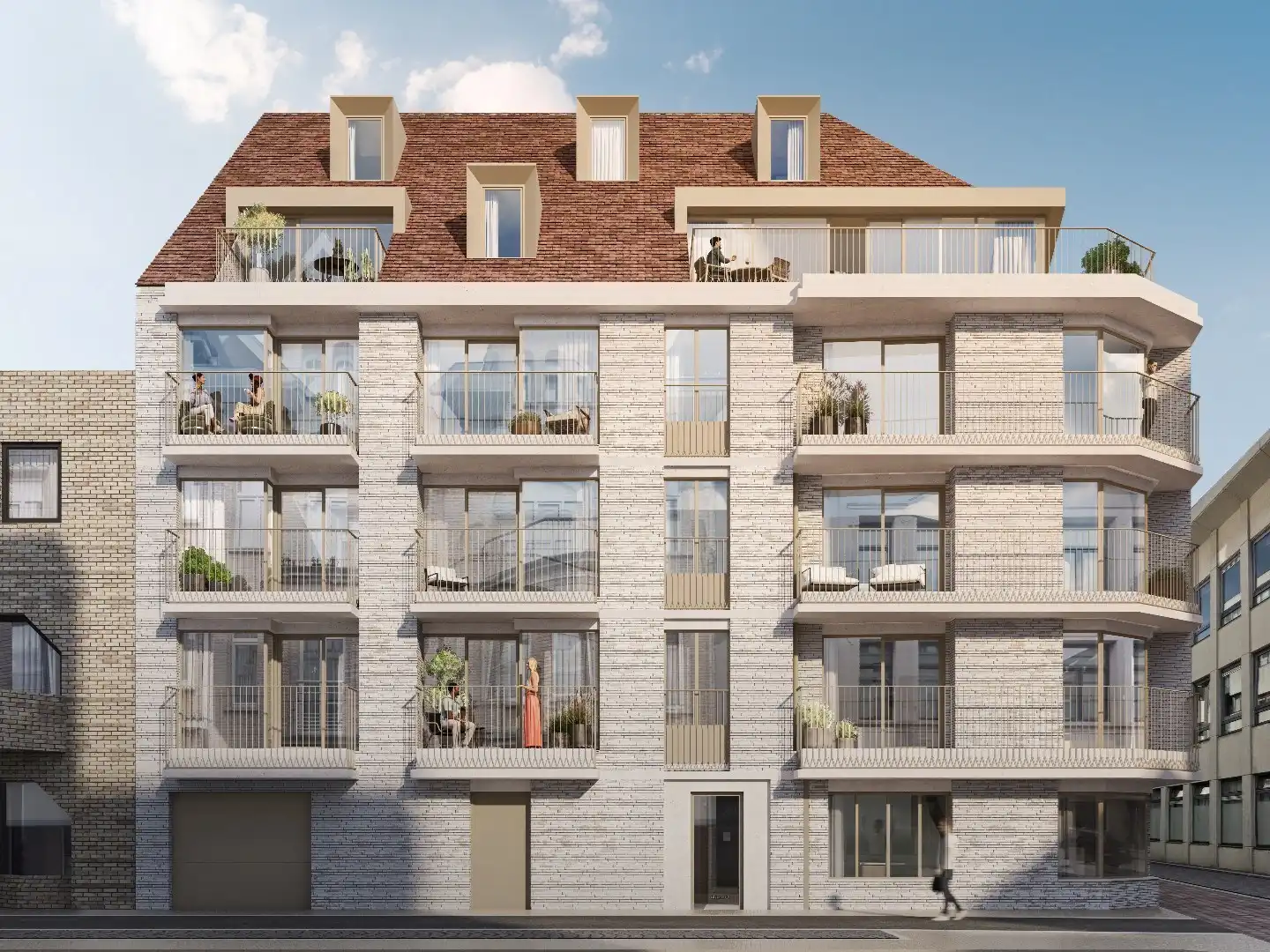 Modern éénslaapkamerappartement in nieuwbouwresidentie “Antoine” – centraal gelegen in Heist foto 4