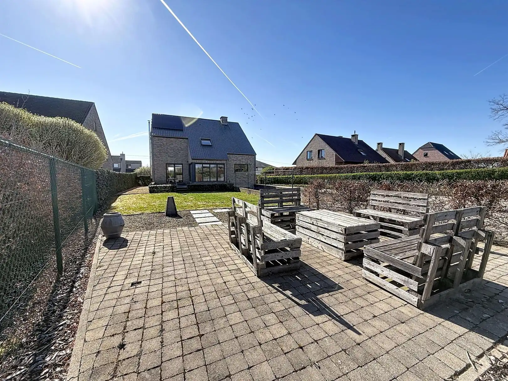 Ruime open bebouwing, 3 slpks, garage, tuin, 16a 05ca foto 5