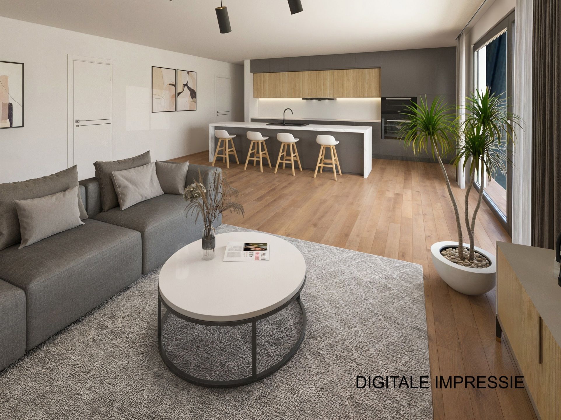BURST -  Ruim 3 slaapkamer app met tuin en terras foto {{pictureIndex}}