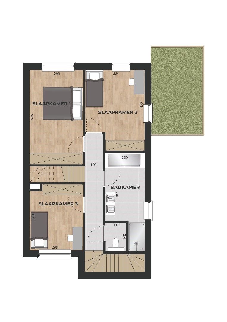 Halfvrijstaande woning in landelijke stijl op 3 a 69 ca (LOT 3). foto 4
