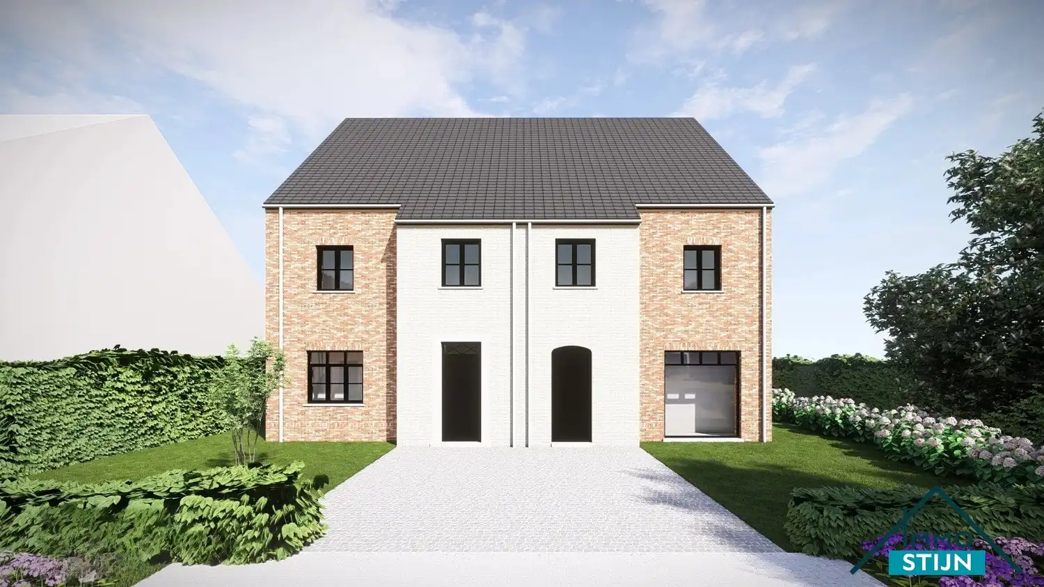 9 energiezuinige nieuwbouwwoningen in landelijke stijl foto {{pictureIndex}}