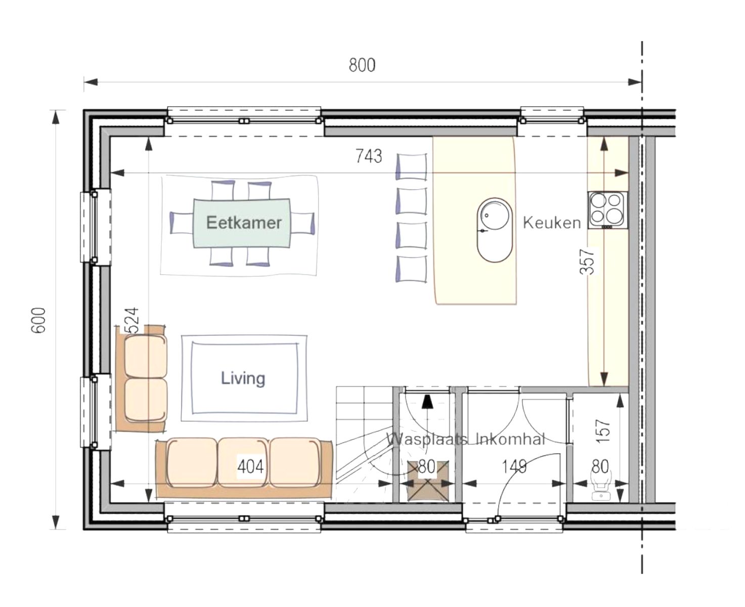 Nieuw te bouwen woning in centrum Roosdaal foto 2