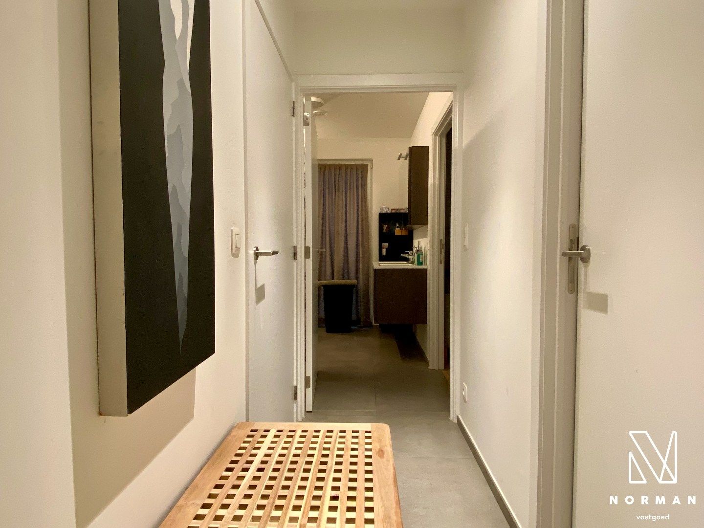 Gelijkvloers appartement in centrum Zwevegem met 2 slaapkamers en voor-en achtertuin foto 7