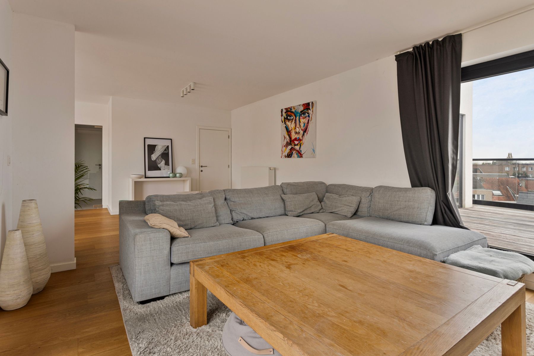 Prachtig appartement in het hart van Aalst met adembenemend uitzicht !  foto 6