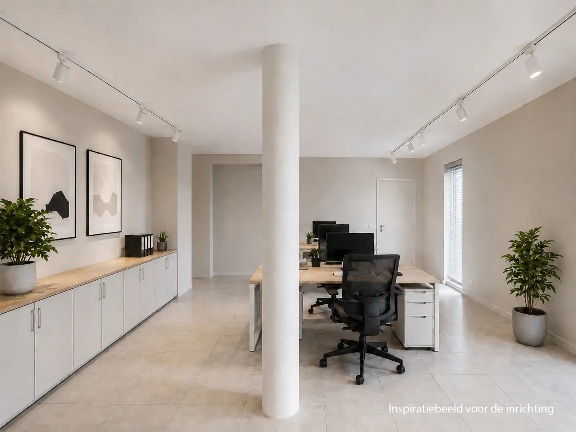 Gelijkvloerse kantoorruimte - 60m² foto 3